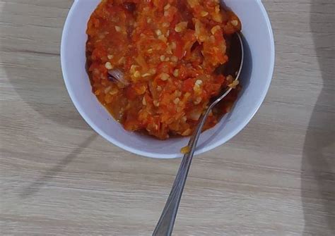 Resep Sambal Tomat Matang Dadakan Oleh Chibit Cookpad