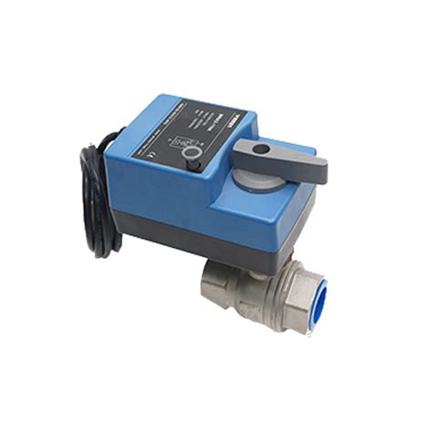 Winvall V Stainless Steel Electric Ball Valve Motorized Flow