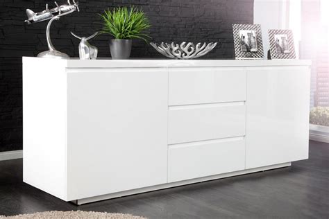 Buffet Design Blanc Laqué