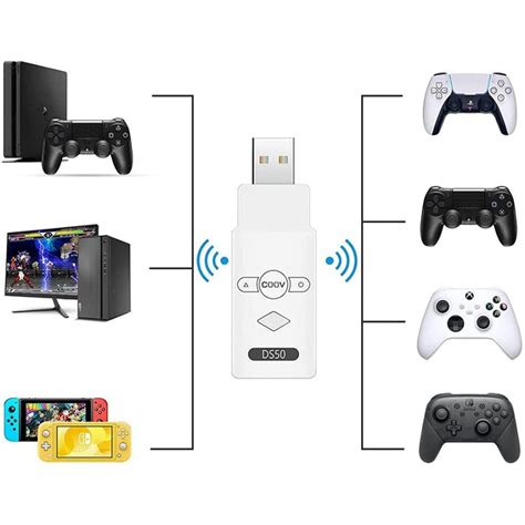 Adaptador Coov Ds Ps Xbox One Bluetooth Ps Ps Switch Pc Corre