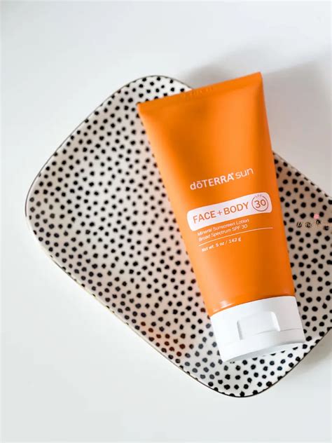 DoTERRA Sun Face Body Mineral Sunscreen Lotion