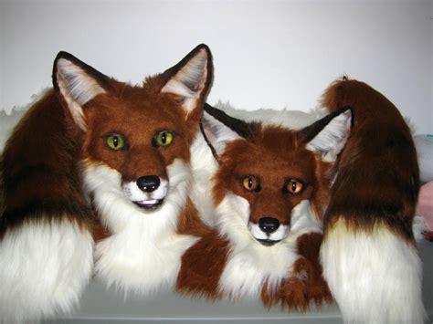 Red Fox Masks by MaewynShadowtail on DeviantArt