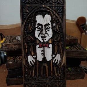 Wolfman Tiki Wood Carvings Etsy