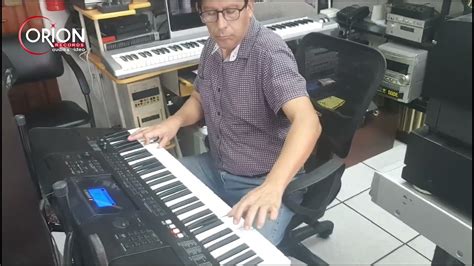 TECLADO YAMAHA PSRE 453 COVER LA CUMBIA SAMPUESANA YouTube