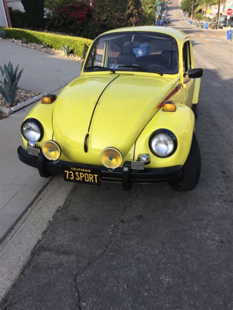 Limited Edition Sports Bug One Year Only Classic Volkswagen