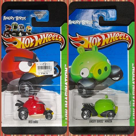 Hot Wheels Angry Birds, Hobbies & Toys, Toys & Games on Carousell