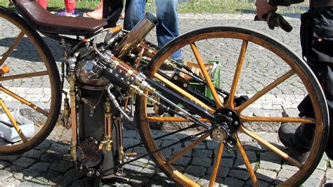 The First Steam Motorcycle In The World Roper 1869 Year Youtube