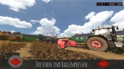 Ls Sibbershusum Dreschen Und Ballenpressen Landwirtschafts