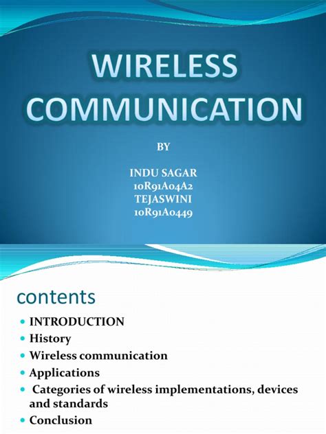 Wireless Communication Pdf Wireless Telecommunication