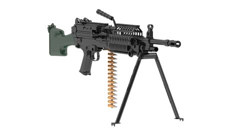 Mk 48 Machine Gun 3D model | CGTrader