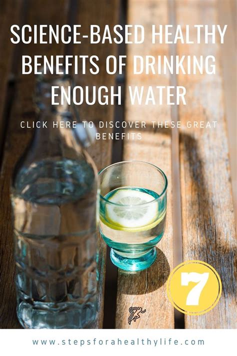 7 Science Based Healthy Benefits Of Drinking Enough Water 🧊 Water