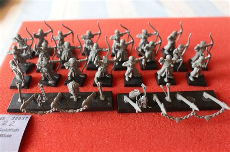 Games Workshop Warhammer Bretonnian Peasant Archers 22 Bowmen Regiment