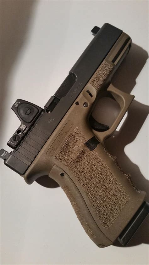 Factory Od Glock Frame Mos And Trijicon Suppressor Sights Rhandguns