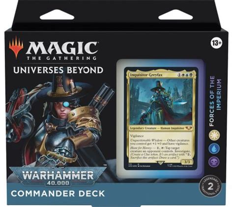 Universes Beyond Commander Deck Warhammer Forces Of The