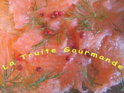 Le Carpaccio De Truite Recette Ptitchef