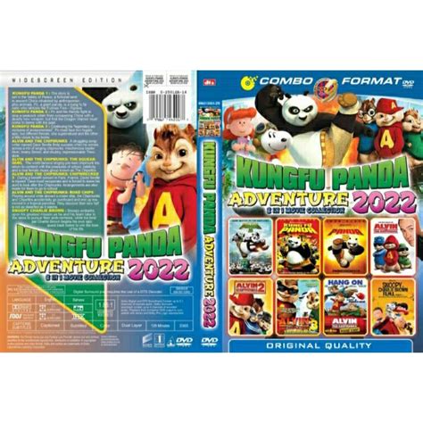 Jual Kaset Film Koleksi Kartun Anak Kungfu Panda Vol 2022 Shopee