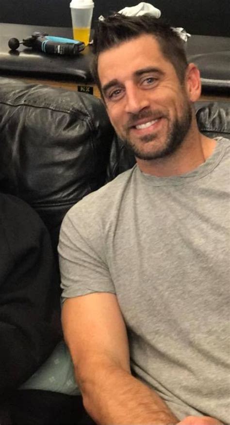 Shirtless Aaron Rodgers