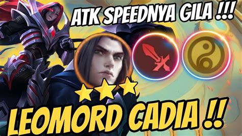 HYPER 3 STAR LEOMORD CADIA FULL ATK SPEED 6 WM 6 CADIA MAGIC