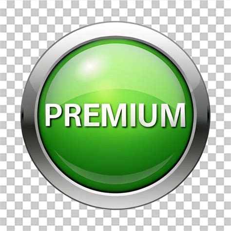 Premium Button Icon Isolated On Transparent Background Premium Ai