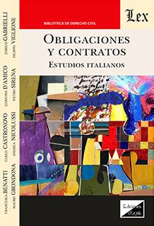 Librería Especializada Olejnik OBLIGACIONES Y CONTRATOS ESTUDIOS