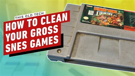 Ign Video Details How To Clean Your Old Snes Cartridges Gonintendo