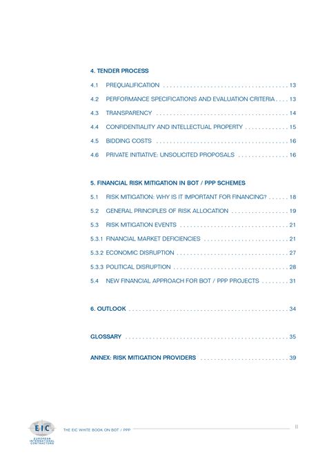 EIC White Book on BOT/PPP (2003) | International Federation of ...