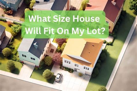 What Size House Will Fit On My Lot