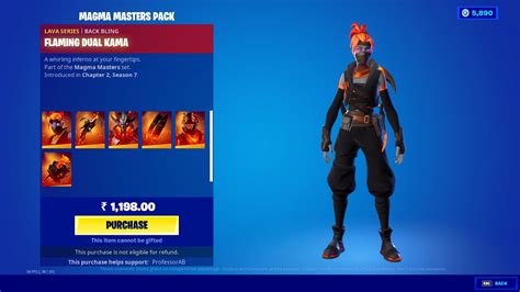 Fortnite Item Shop Today 9th July 2021 New Magma Masters Bundle