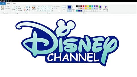 Disney Channel Logo Drawing