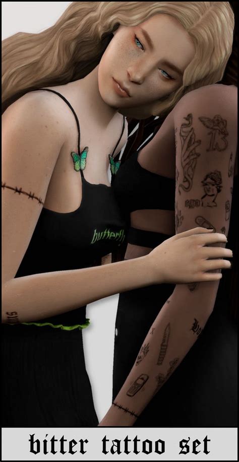 Sims Tattoos The Sims Skin Sims Anime Tumblr Sims The Sims Hot Sex