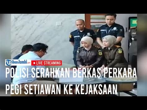 Polisi Serahkan Berkas Perkara Pegi Setiawan Ke Kejaksaan Tinggi Jawa