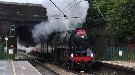 Watch Steam Locomotive Britannia Rules The North West Britannia