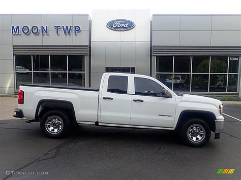 2017 Summit White Gmc Sierra 1500 Elevation Edition Double Cab 4wd