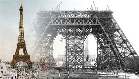 Cuánto tiempo llevó construir la Torre Eiffel Cronología