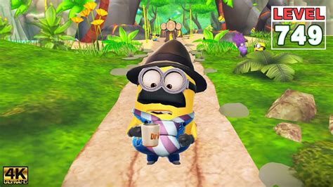 Despicable Me Minion Rush Dad Minion Collect 9K Bananas At The Volcano