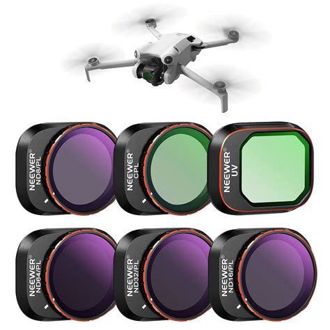 Neewer UV CPL ND PL Filter Set For DJI Mini 4 Pro 66603672 B H