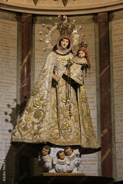 La Vierge De La Naval De Manille Crypte Basilique Notre Dame De