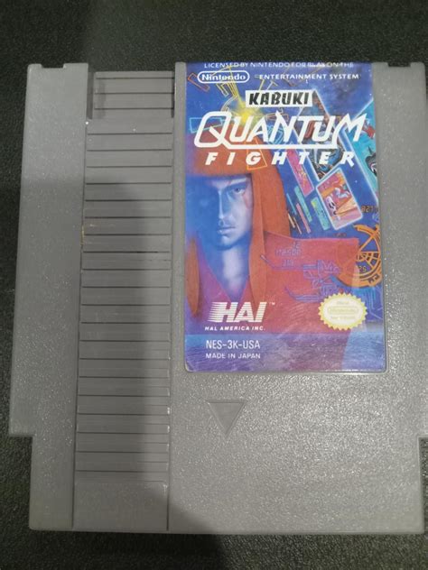 Kabuki Quantum Fighter Item Only NES