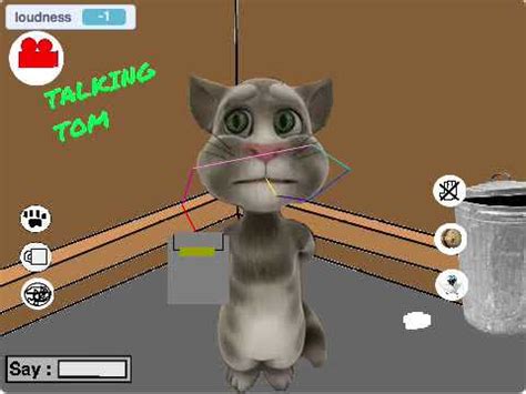 Talking Tom cat on scratch - YouTube