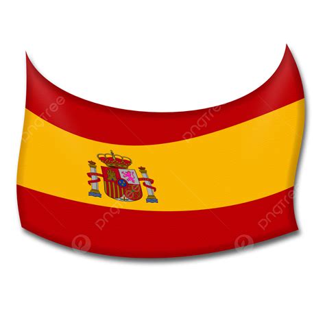 Spain Flag Spain Waving Spain Flag Spain Day PNG Transparent Clipart