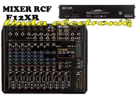 Jual Mixer Rcf F Xr Channel Original F Xr F Xr Di Lapak Linda