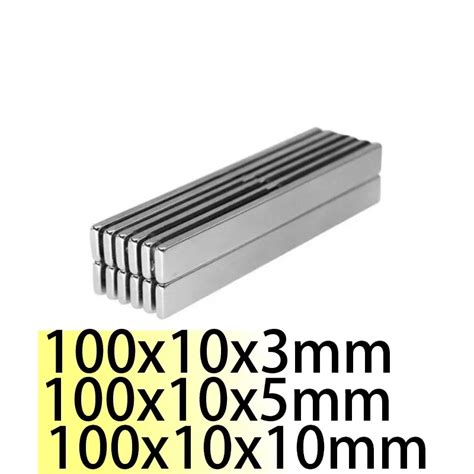 Bloque De Barra De Generador De Neodimio Cuadrado Rectangular Motor De