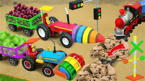 Top Diy Tractor Making Mini Train Transporting Gasoline For Petrol Pump