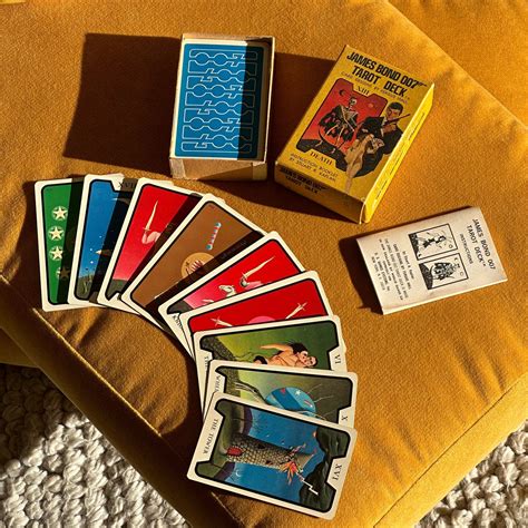 1973 James Bond Tarot Deck For Live And Let Die — Alpha Modern