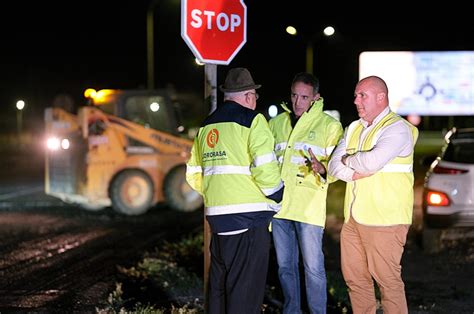 En Proceso La Rehabilitaci N Del Firme En El Tramo Entre Las Rotondas Y