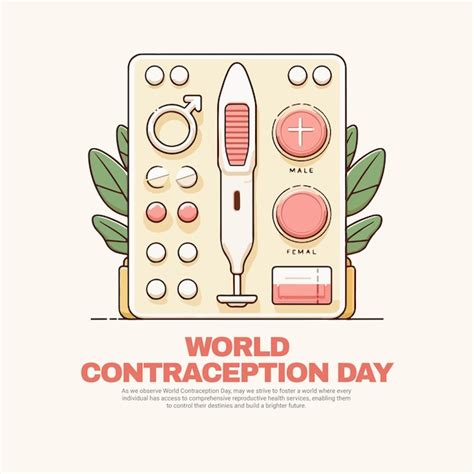 World Contraception Day And Contraception Awareness Social Media Post