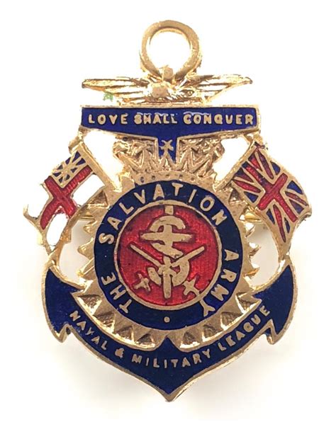 Sally Bosleys Badge Shop The Salvation Army Naval Military And Air