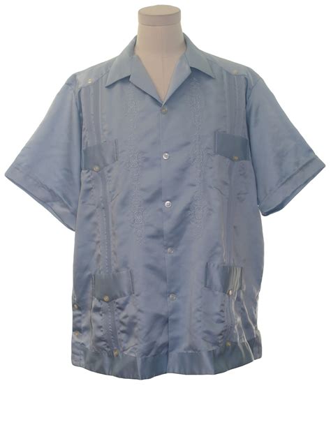 1980s Confecciones Yucatecas Guayabera Shirt 80s Confecciones