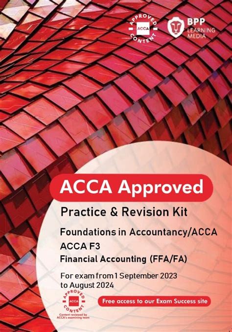 Bpp Acca F Fa Financial Accounting Revision Kit