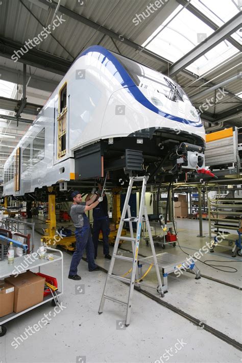 Siemens Train Factory Krefeld Germany Where Editorial Stock Photo